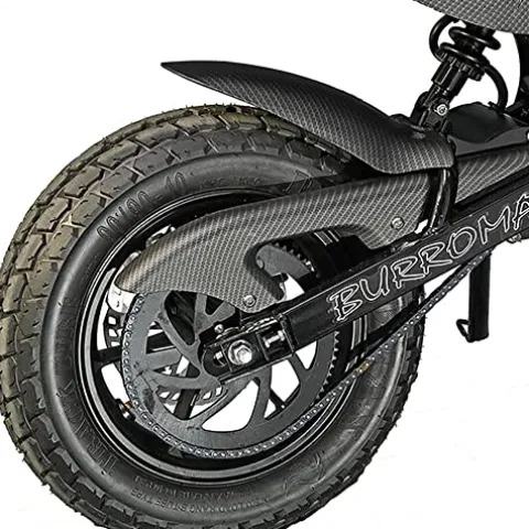 Burromax TT1600R Electric Mini Bike 1600W 52V 4 Speeds Black