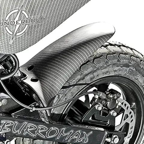 Burromax TT1600R Electric Mini Bike 1600W 52V 4 Speeds Black