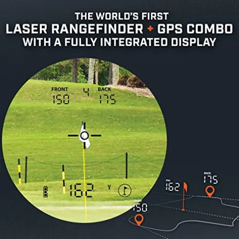 Bushnell Hybrid Golf Laser Rangefinder + GPS Black