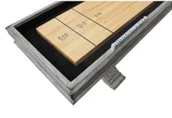 BWP Montecito Shuffleboard Table Driftwood Multicolor