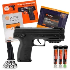 Byrna LE Kinetic Ultimate Bundle Less-Lethal Self-Defense Device Black