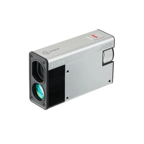 C T CADDYTALK Golf Laser Rangefinder Cube Retro-Inspired Design Black