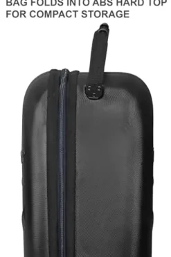 CaddyDaddy Enforcer Golf Travel Bag Soft-Sided Cover with Hard Top Protection Black/Blue