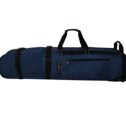 CaddyDaddy First Class Premium Soft-Sided Travel Cover Blue w/North Pole