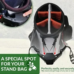 Caddytek CaddyLite 11.5 V3 Deluxe Golf Push Cart Black/Red