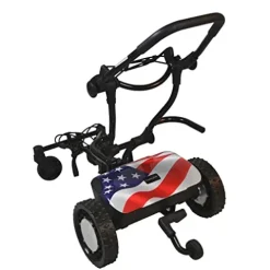 CaddyTrek Caddies FTR Caddytrek R2 Robotic Golf Cart Stars and Stripes