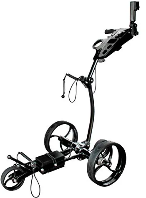 Callaway Traverse Electric Push Cart Remote Control Golf Push Cart Black