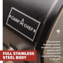 Camp Chef Woodwind 24 Pellet Grill Stainless Steel WiFi Silver