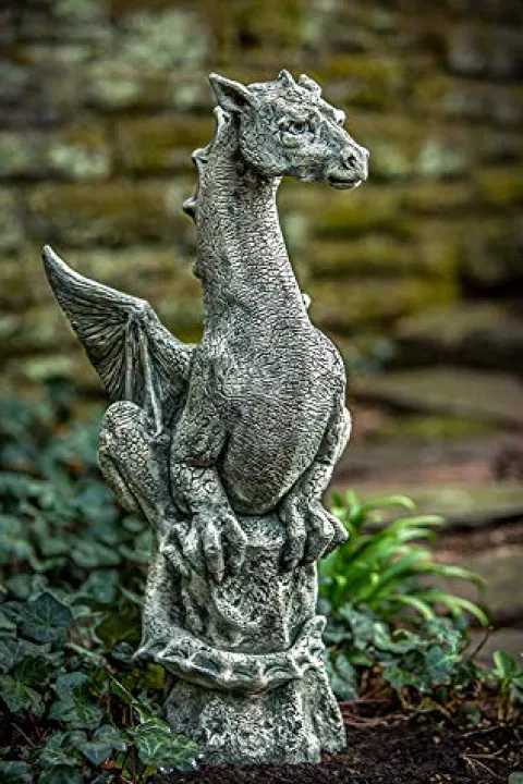 Campania International Abraxas Statue Alpine Stone Finish