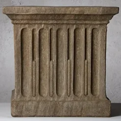 Campania International Newberry Urn Aged Limestone Finish