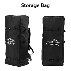 Camping Inflatable Stand Up Paddle Board Blue and White