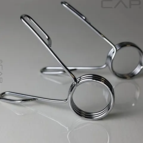 CAP Barbell 165 LB Olympic Grip Plate Set with 7 FT Olympic Bar and Collars Black