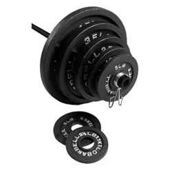 CAP Barbell Olympic Weight Set Charcoal