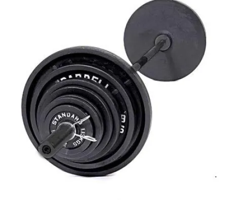 CAP Barbell Olympic Weight Set Charcoal