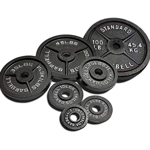 CAP Barbell Olympic Weight Set Charcoal