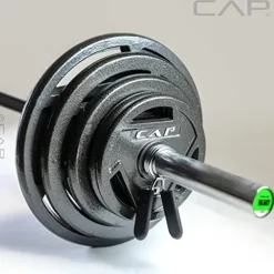 CAP Barbell Pro Olympic Weight Set 265lbs with Plates and Bar