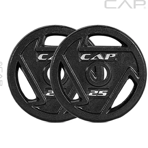 CAP Barbell Pro Olympic Weight Set 265lbs with Plates and Bar