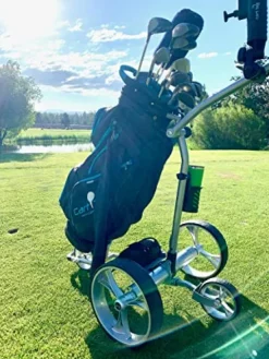 Cart-Tek Yellowstone Electric Golf Caddie Black