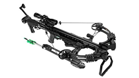 CenterPoint Archery Amped 425 Crossbow with Silent Crank Black