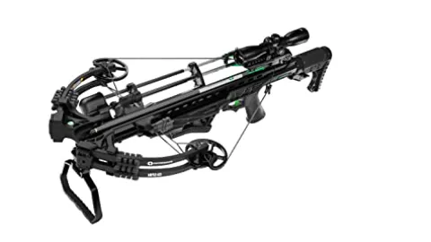 CenterPoint Archery Amped 425 Crossbow with Silent Crank Black
