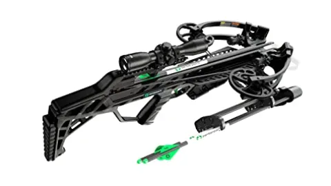 CenterPoint Archery C0006 Wrath 430 Crossbow with Silent Crank Black
