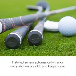 Certified Brands Garmin Approach S70 Golf Smartwatch AMOLED Display Shot Execution Putt Alignment Golfing System with Approach CT10 Starter Kit Club Tracking System 3 Sensors Signature Stand Power Bundle 47mm Black