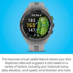 Certified Brands Garmin Approach S70 Golf Smartwatch 42mm Powder Gray