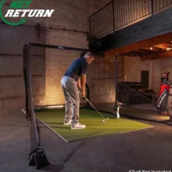 Certified Brands Garmin Approach R10 Golf Launch Monitor & Net Return Pro Series V2 Golf Net