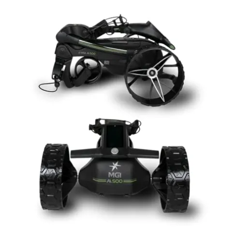 Certified Brands MGI Ai 500 GPS Electric Golf Push Cart with Seat