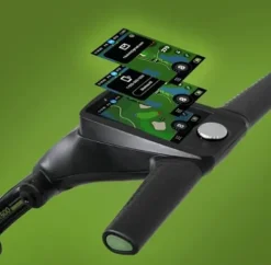 Certified Brands MGI Ai 500 Electric Golf Push Cart with Rain Cover