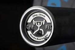 CFF FIT Olympic Weight Bar | Keystone 20 kg Needle Bearing Bar | Hardchrome