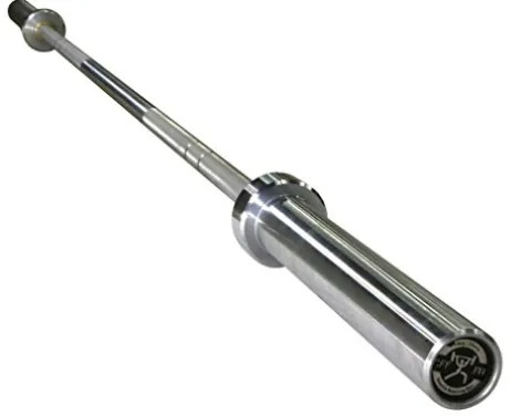 CFF FIT Olympic Weight Bar | Keystone 20 kg Needle Bearing Bar | Hardchrome