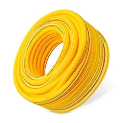 C/H 100M Heavy-Duty Reinforced PVC Garden Hose 18mm Green