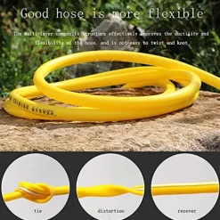 C/H 100M Heavy-Duty Reinforced PVC Garden Hose 18mm Green