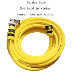 C/H 100M Reinforced PVC Garden Hose Yellow Green