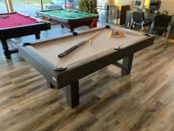 Chamberlain Game Tables London Nights Handcrafted Distressed Wood 7′ Pool Table