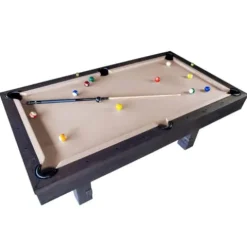 Chamberlain Game Tables London Nights Handcrafted Distressed Wood 7′ Pool Table