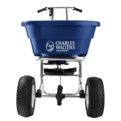 Charles Walters CW3000S Professional Broadcast Spreader Stainless Steel Frame 80lbs Capacity
