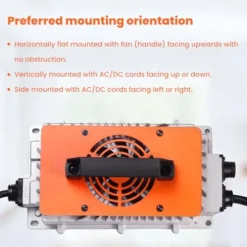 CHINS 48V 100Ah LiFePO4 Golf Cart Battery with Bluetooth & Charger