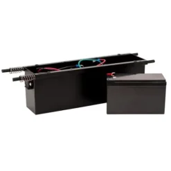 Chore Warrior Electric Power Assist Wheelbarrow Black