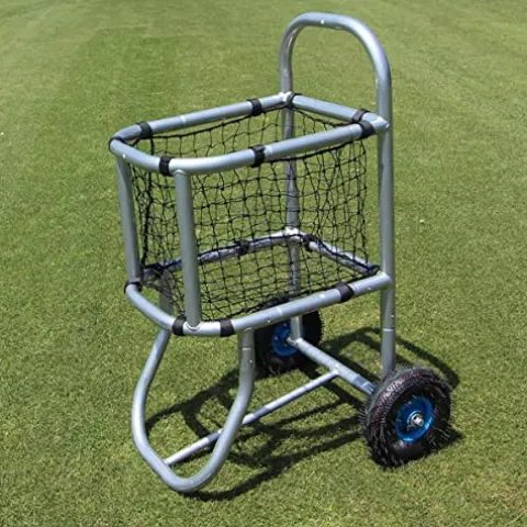 Cimarron Sports Dolly Style Ball Caddy Cart 46″ Tall 30″ Wide Multicolor