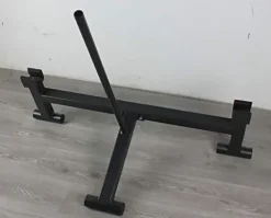 CKIDS Barbell Deadlift Bar Jack Double Grooved – Load/Unload Weight Plates, Olympic Bar for Deadlifts & Weight Training