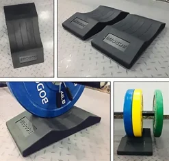 CKIDS Deadlift Bar Jack Wedge for Olympic Barbell Plates