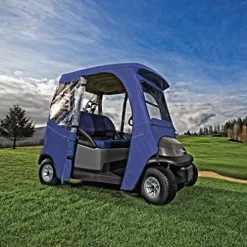 Classic Accessories Fairway Golf Cart Deluxe Enclosure Light Khaki