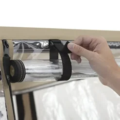 Classic Accessories Fairway Golf Cart Deluxe Enclosure Light Khaki