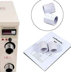 Coasts Electric Pool Water Heater 240V 15KW for Above Ground Inground Pool Hot Tub