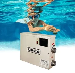 Coasts Electric Pool Water Heater 240V 15KW for Above Ground Inground Pool Hot Tub