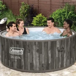 Coleman Napa AirJet Inflatable Hot Tub Spa 5-7 Person Brown