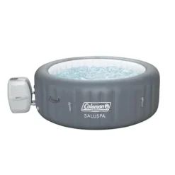 Coleman Palm Springs 4-6 Person EnergySense Smart AirJet Plus Inflatable Hot Tub Outdoor Spa