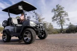 Coleman Powersports Electric Powered Golf Cart Black